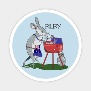 Bilby BBQ Season Magnet